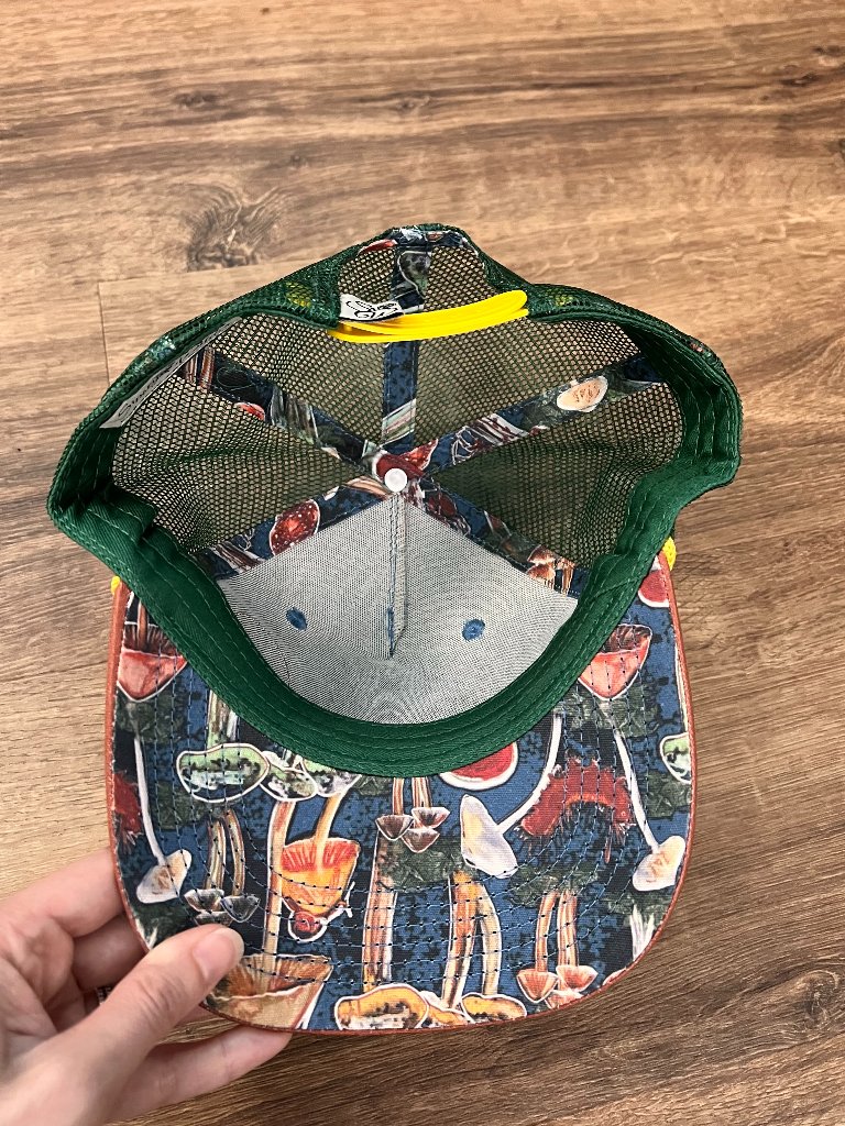 New Sipsey Wilder Mush Love Mushroom Trucker Hat Snapback — image 8 of 8